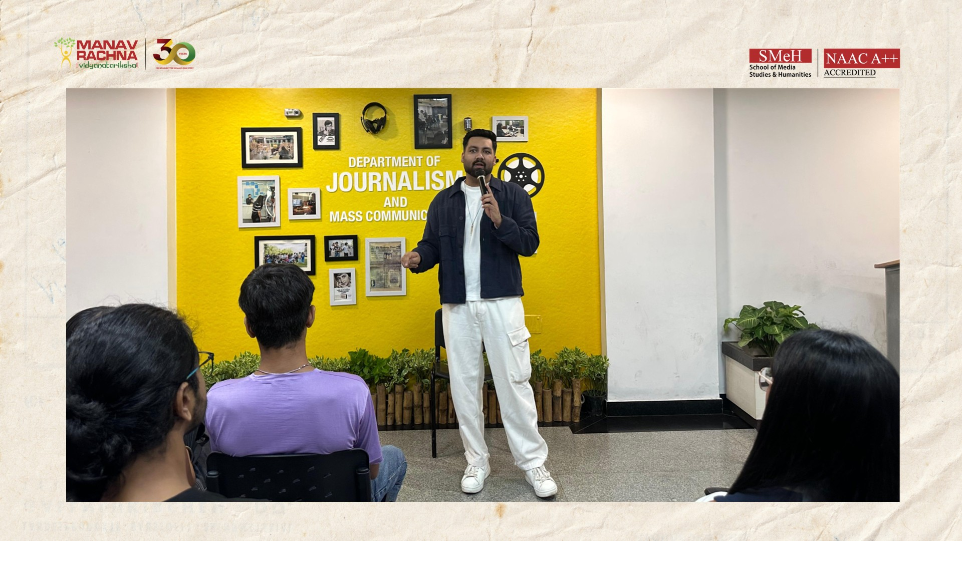 ‘Storytelling is about how you make people feel’: RJ Atishay tells DJMC students at his RJ Workshop